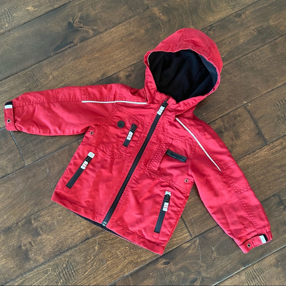 London Fog toddler fleece lined jacket / coat